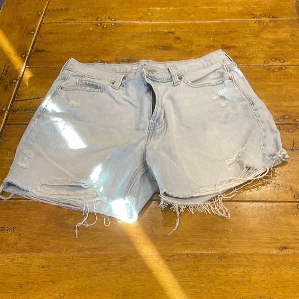 NWOT Sloughy straight denim short.